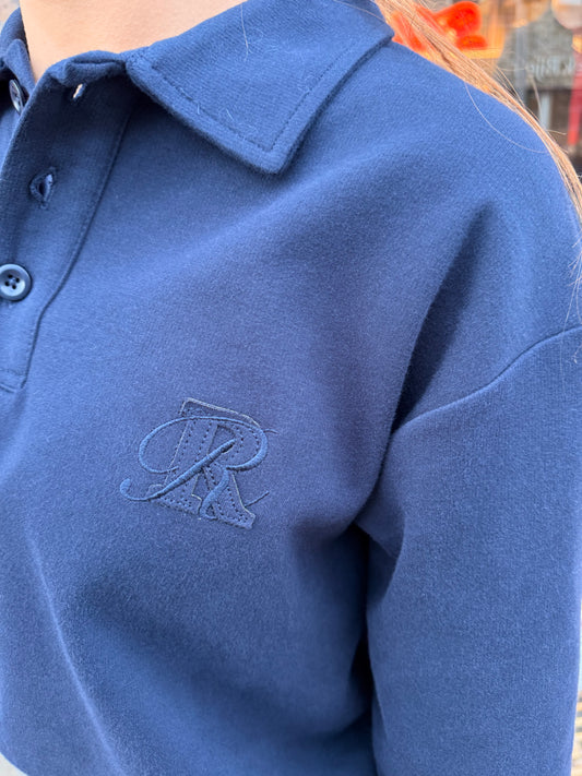 Redefined polo sweater