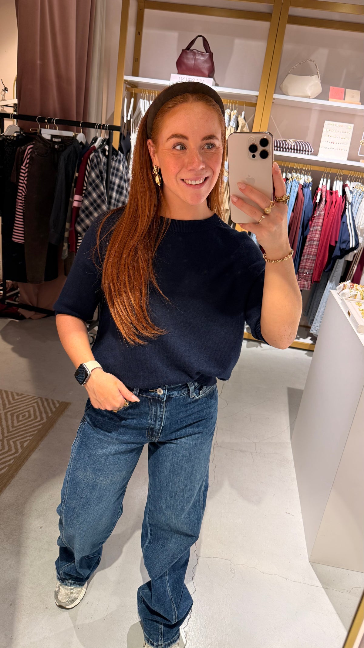 Basic top navy