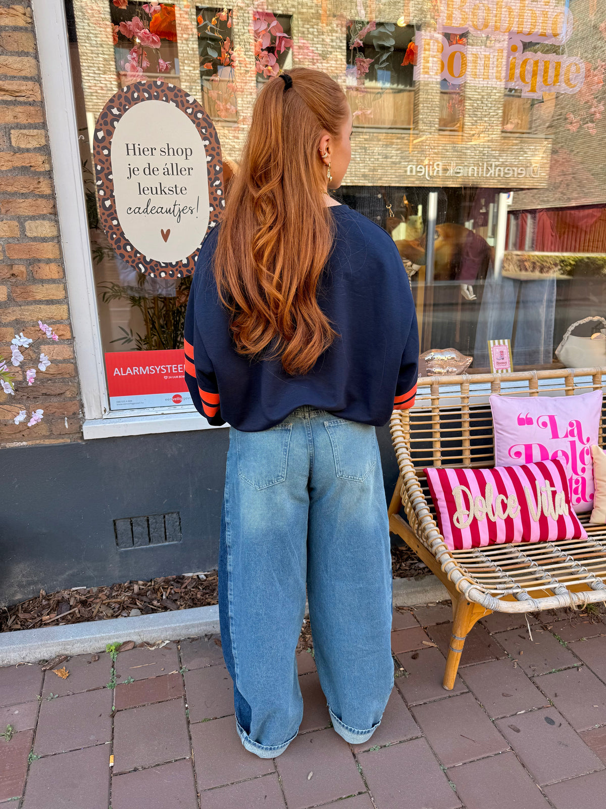 Paris sweater navy