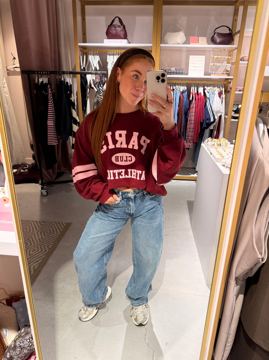 Sweater paris bordeaux