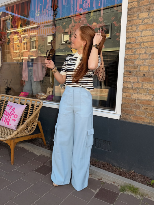 Cargo pantalon light blue