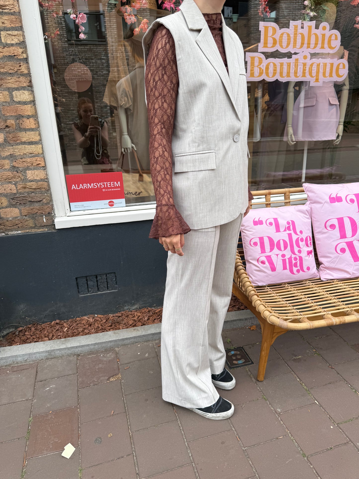 Pantalon beige