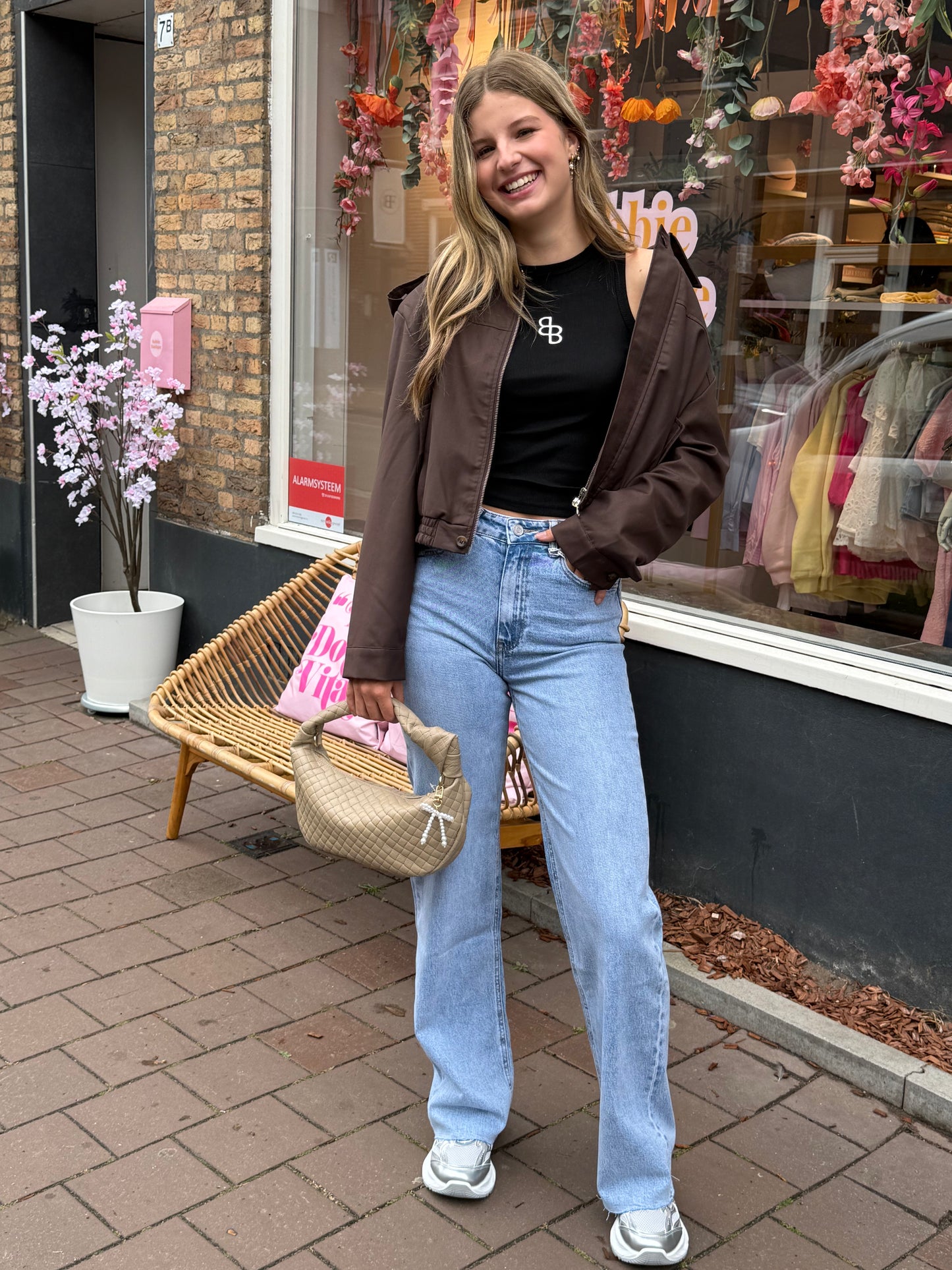 Jasje cropped choco