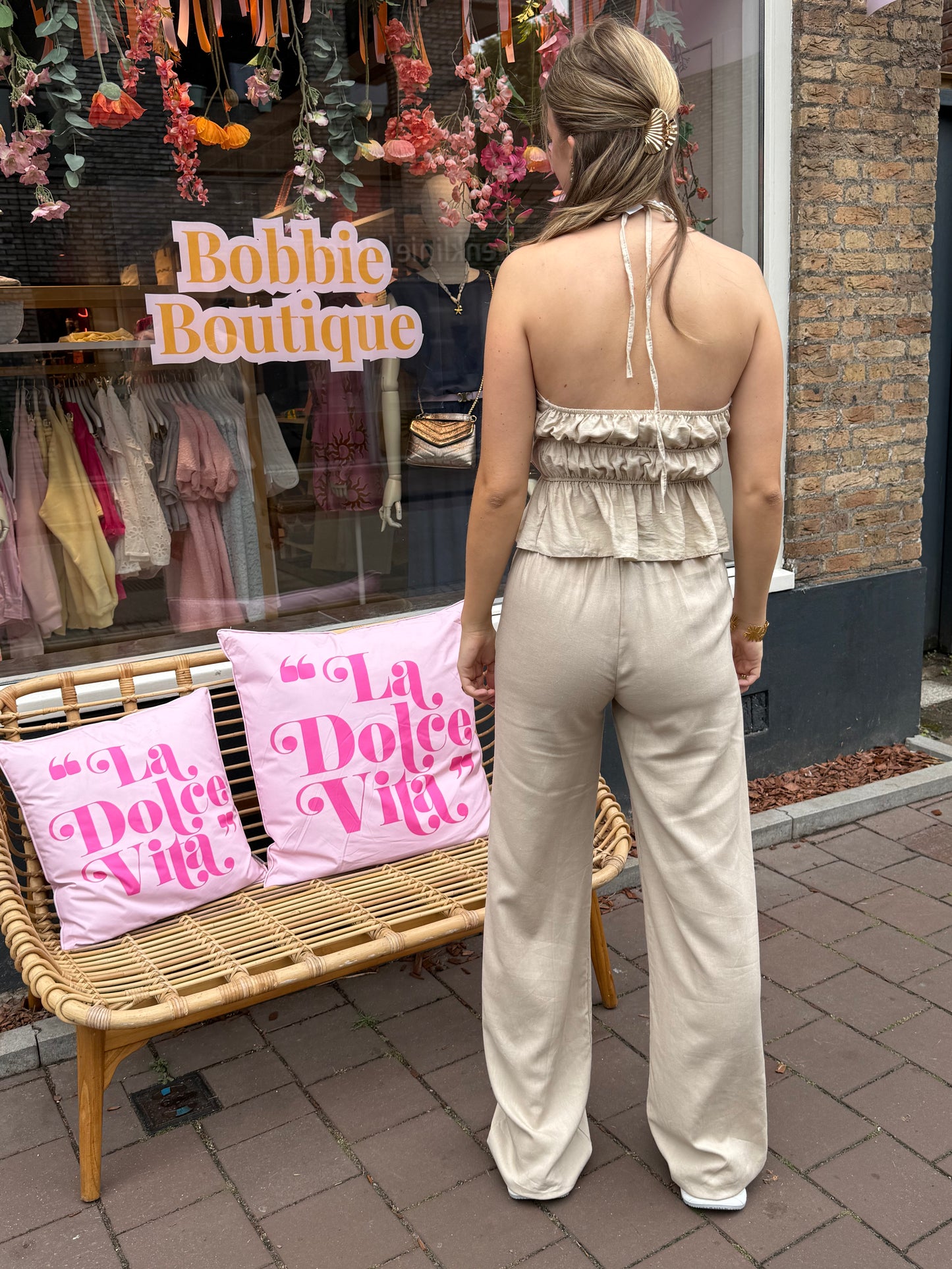 Linnen pantalon