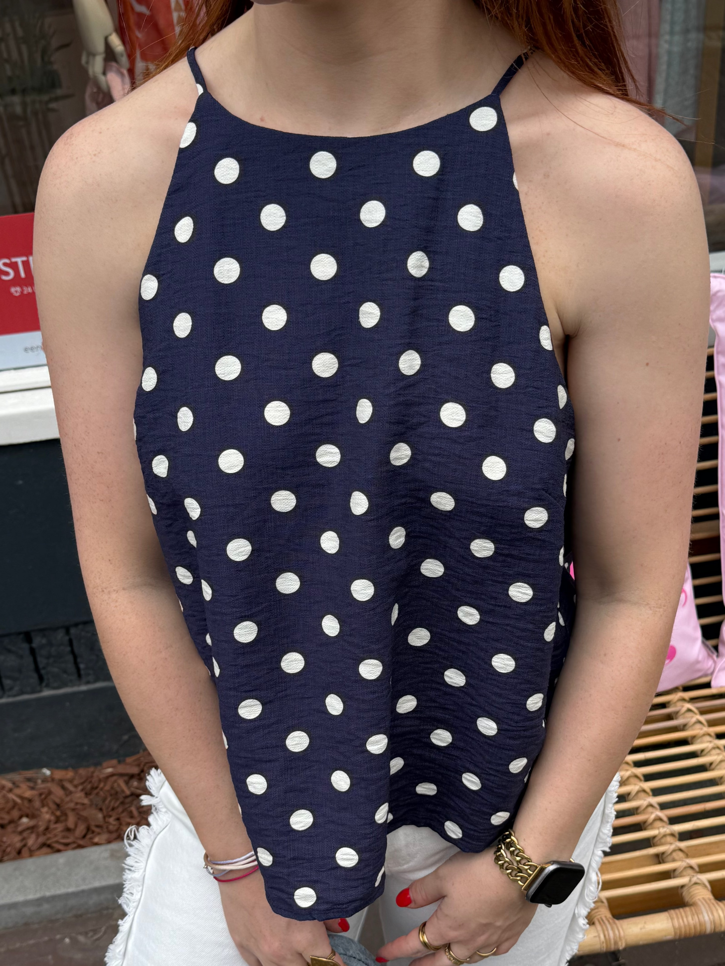 Polkadot top