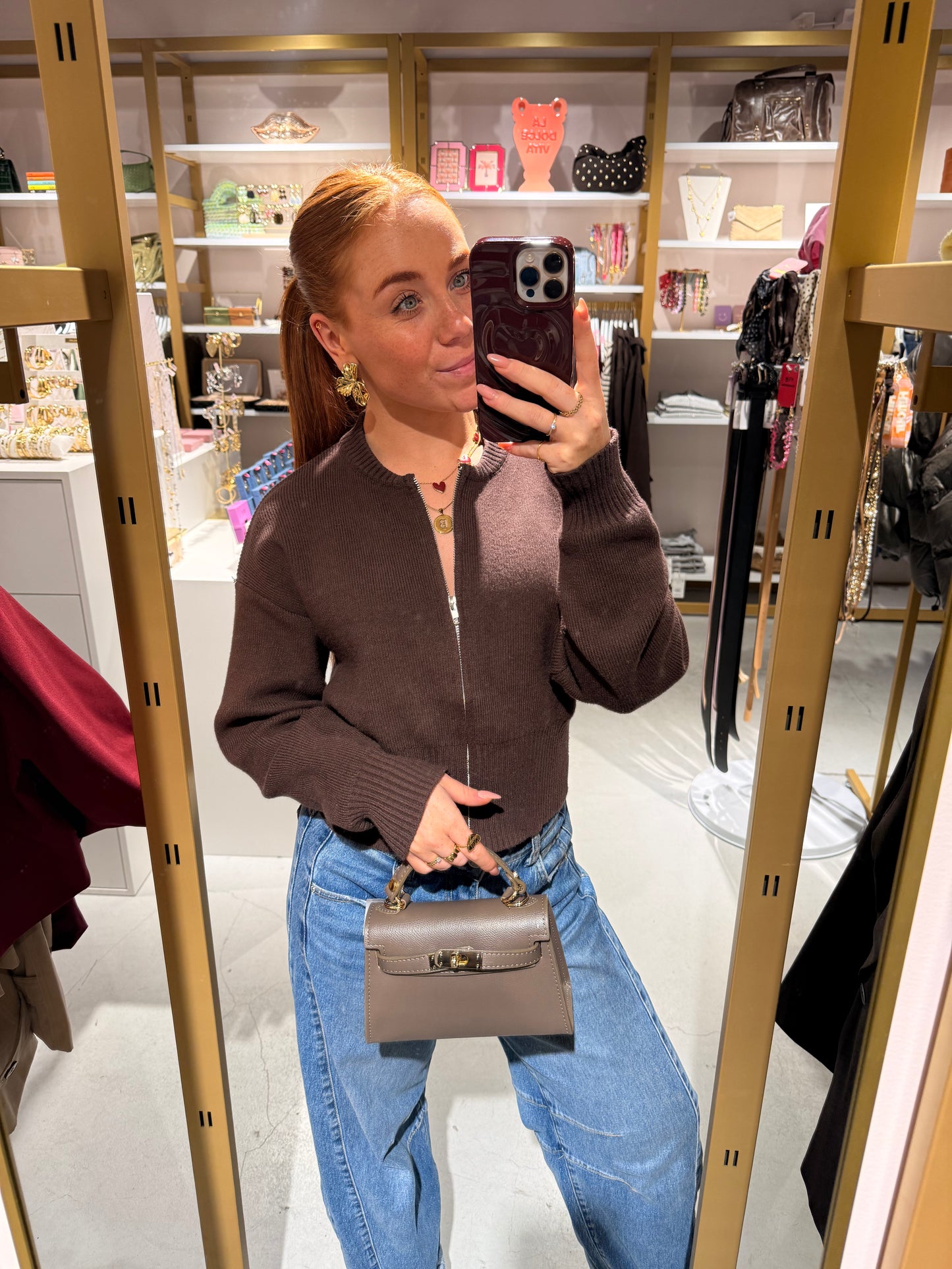Grace bag taupe