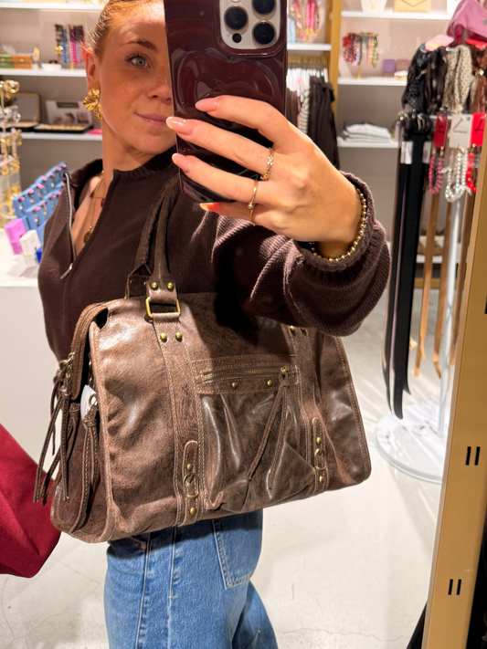 Rina bag large brown