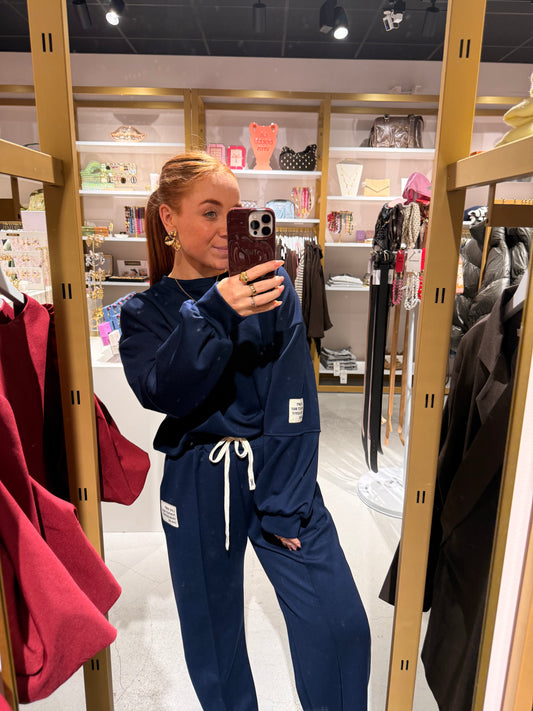 Joggingset navy
