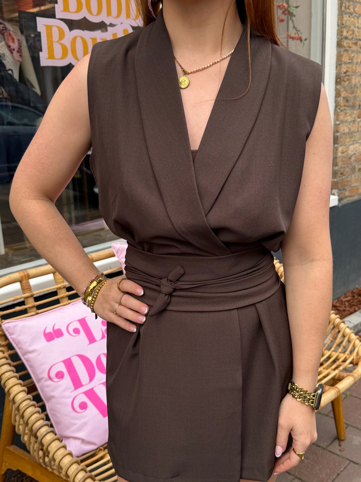 Playsuit brown