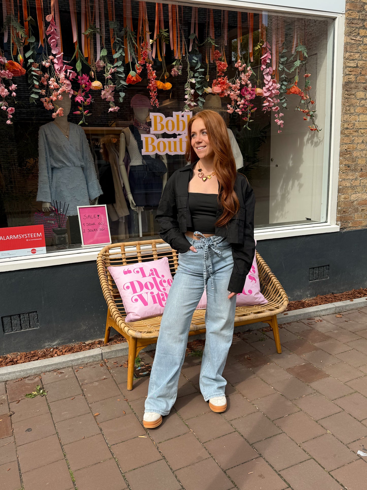 Blouse Julia Zwart