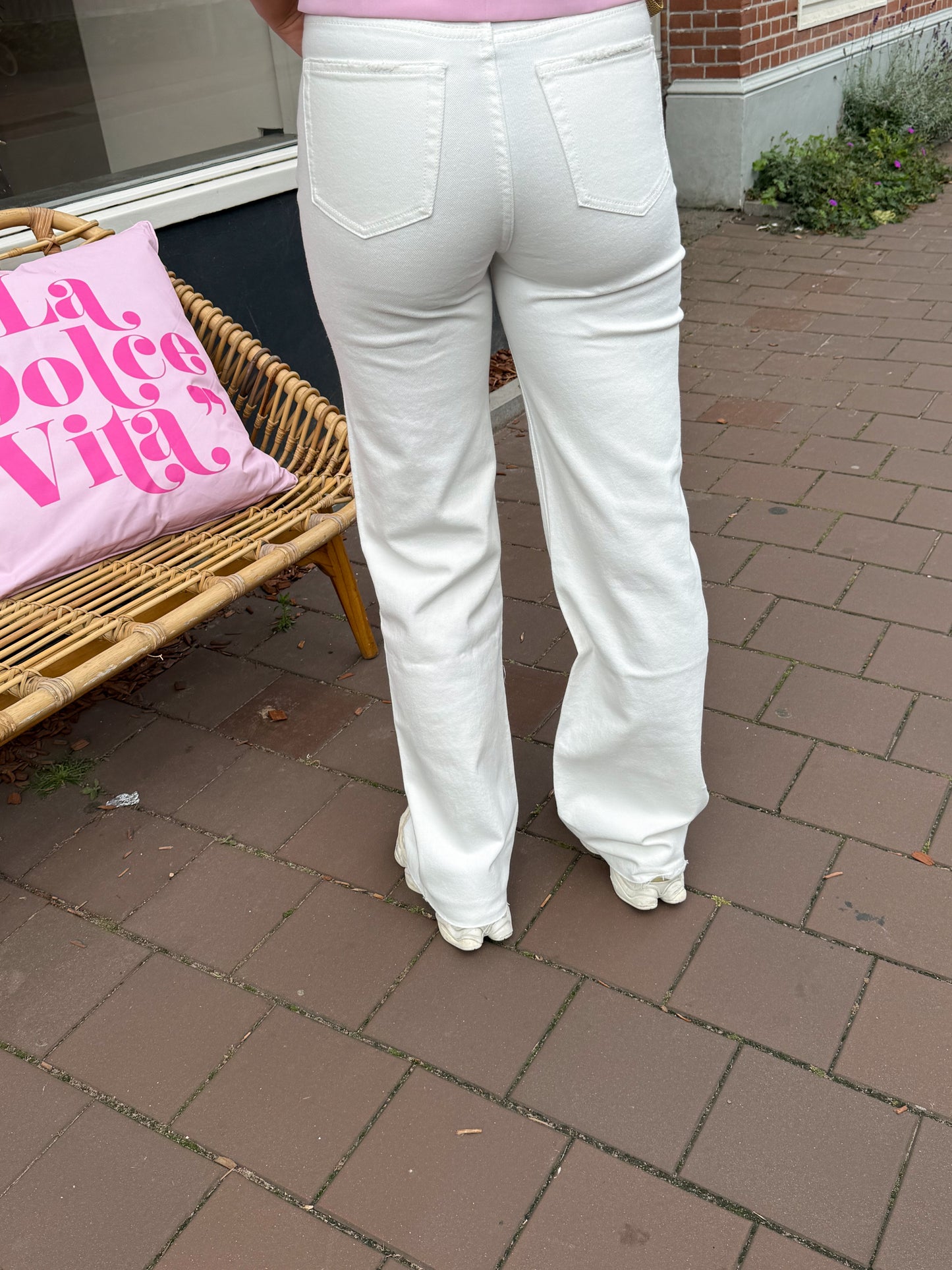 Jeans Chloë wit tall