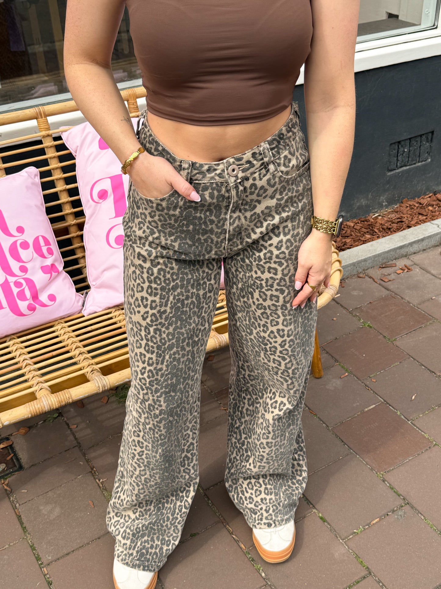 Jeans Leopard
