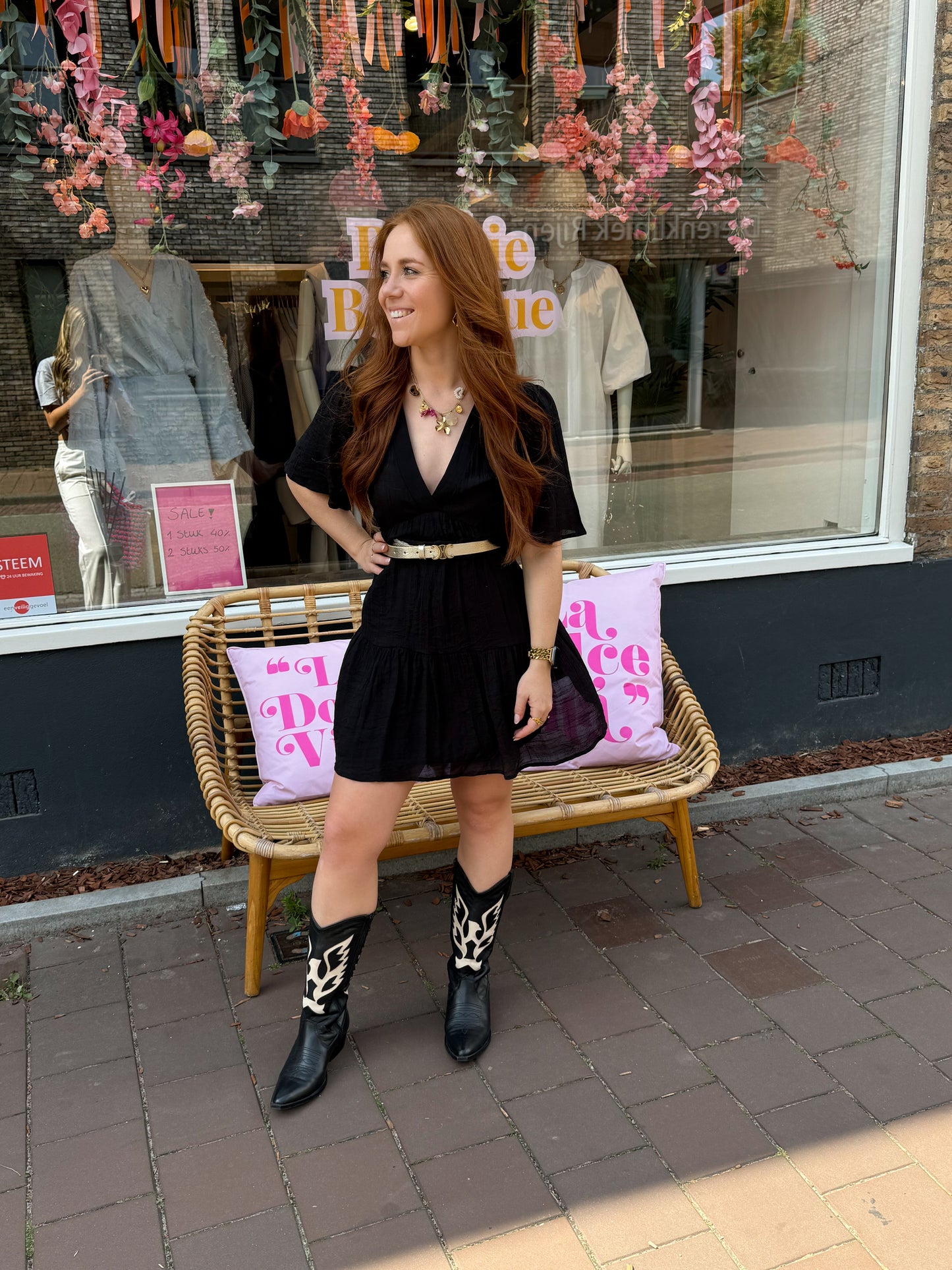 Jurk Eva zwart