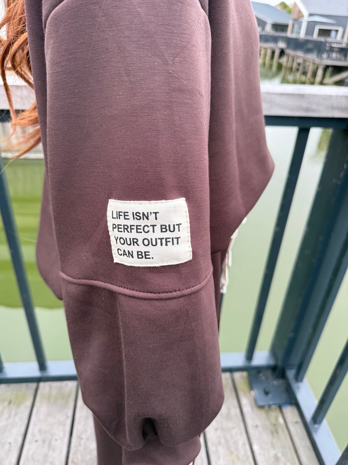 Jogging set brown