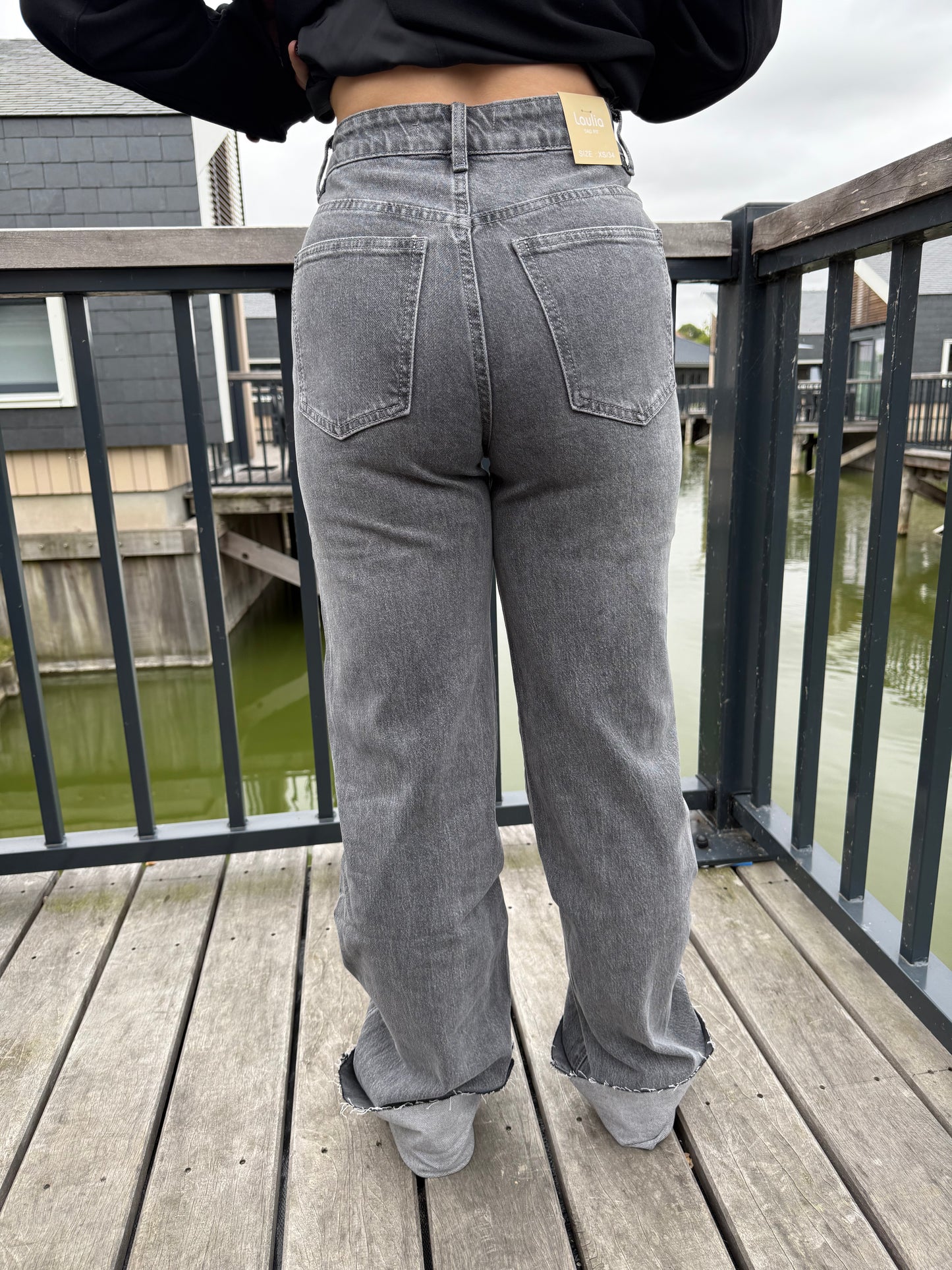 Dark grey jeans