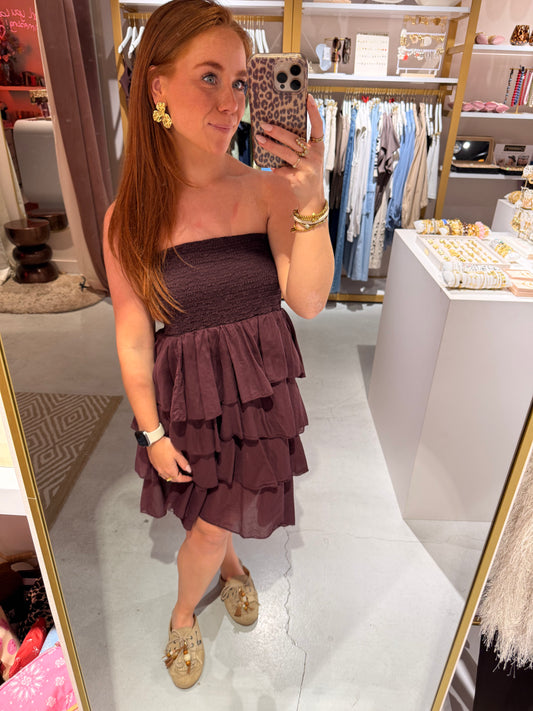Noa ruffle dress