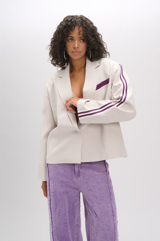 Cropped blazer JACKIE - Refined Department