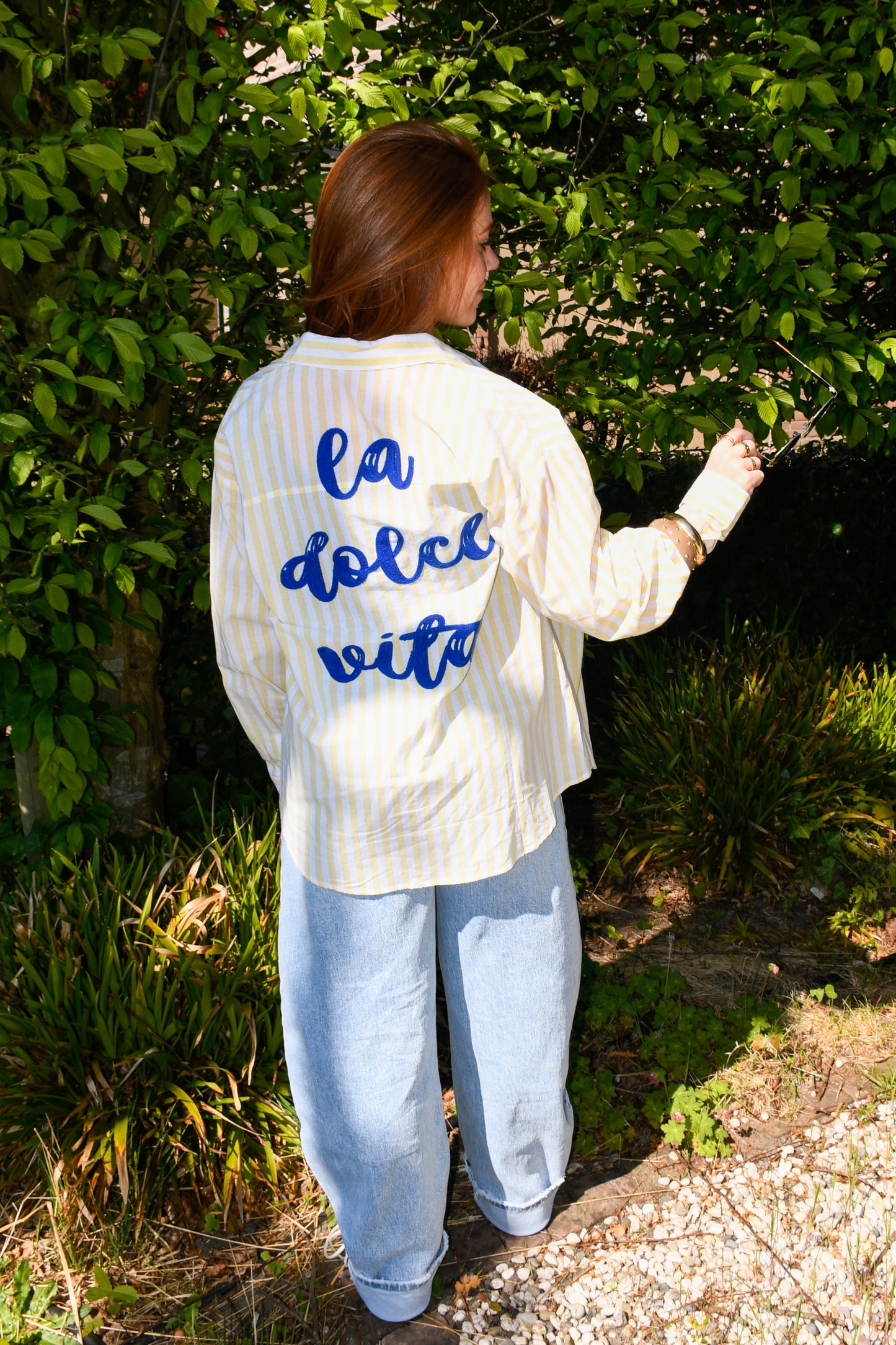 Blouse la dolce vita yellow
