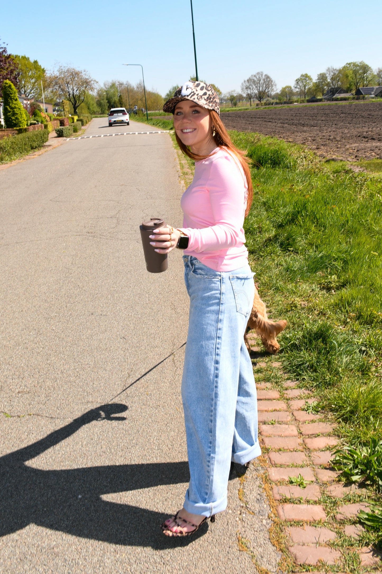 Barrel jeans light denim