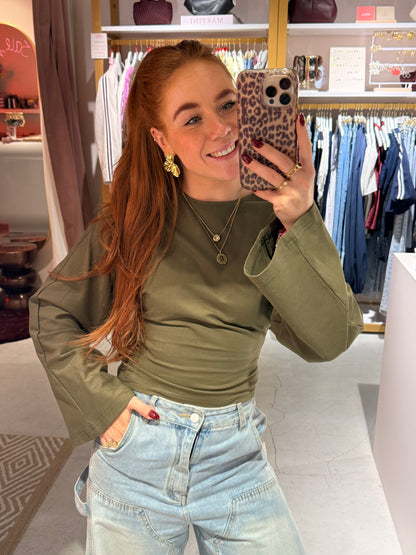 Longsleeve taille army