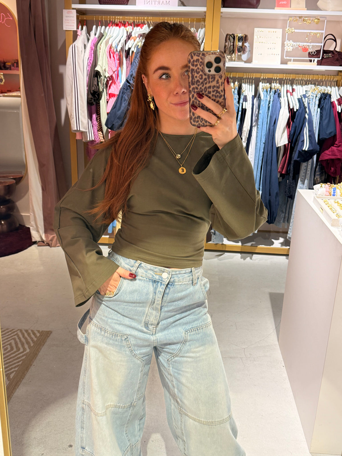 Longsleeve taille army