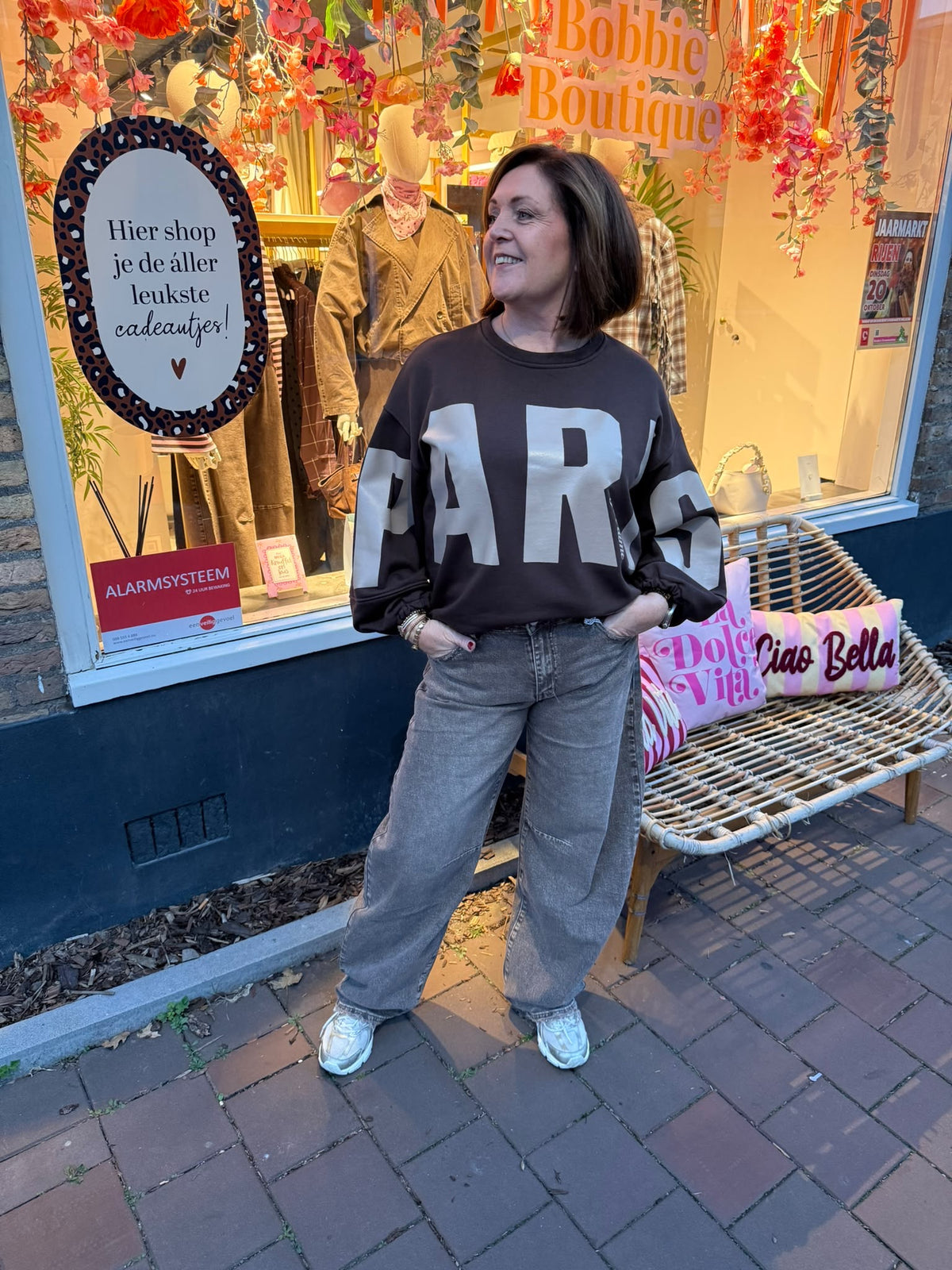 Sweater Paris brown