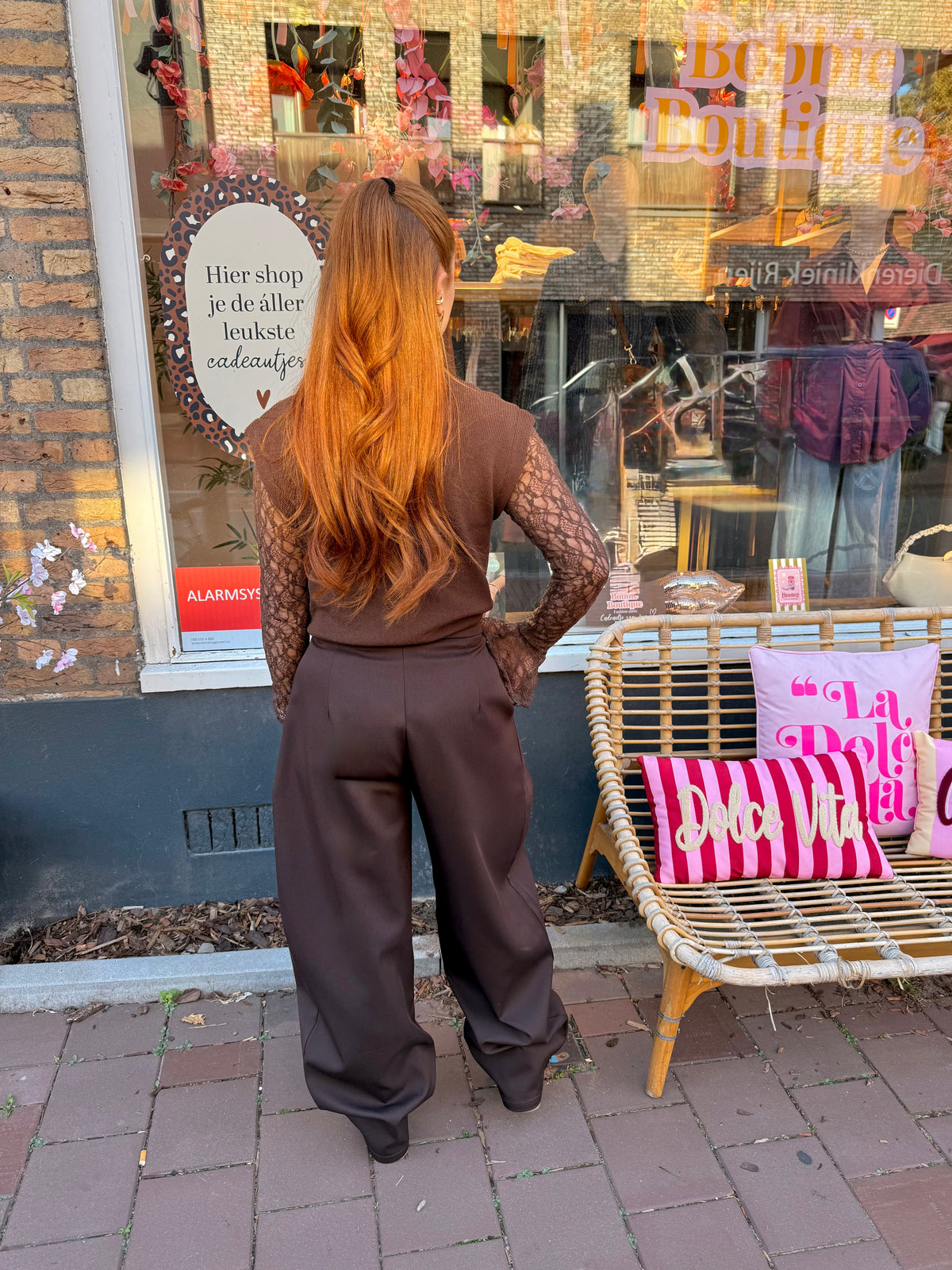 Spencer top brown