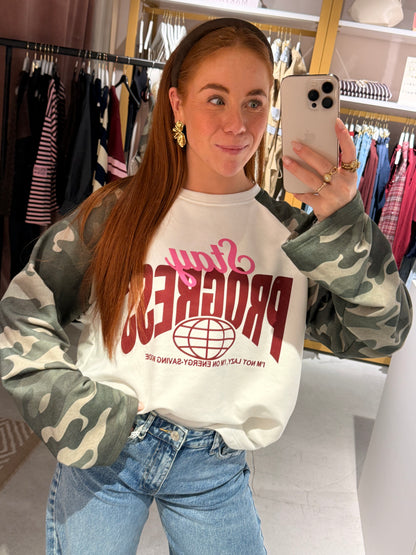 Army longsleeve stay progress