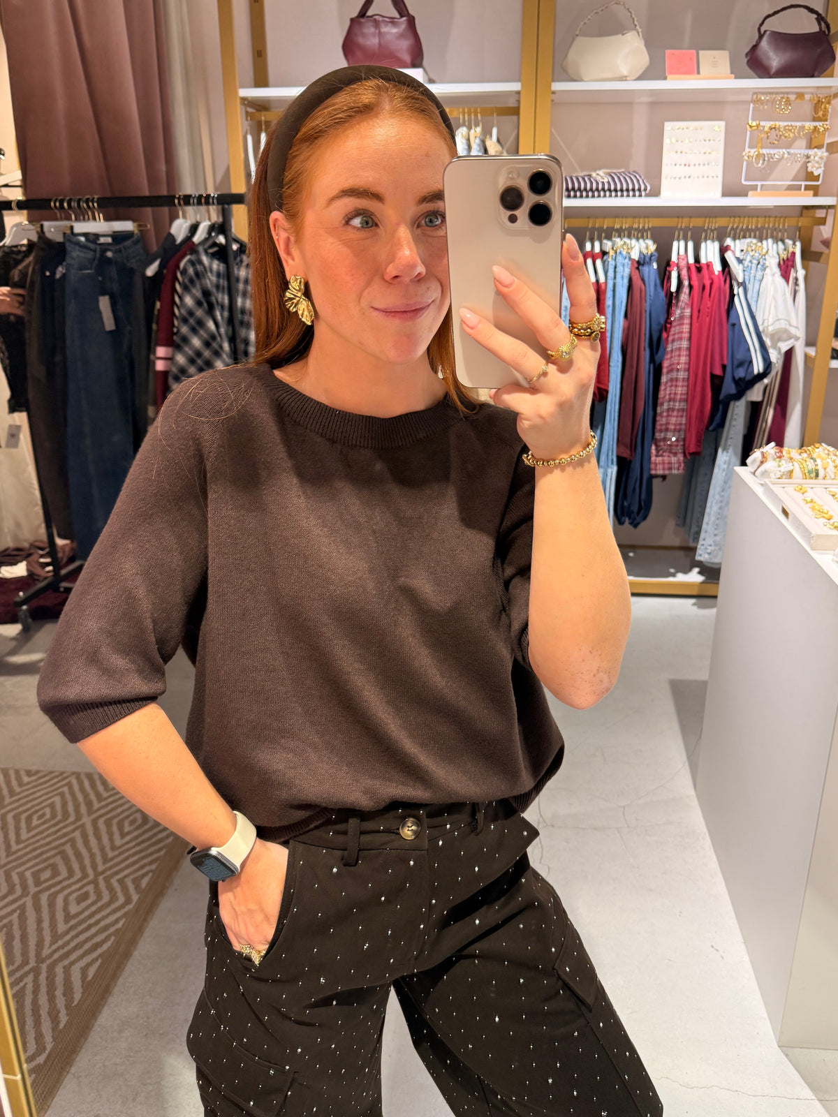 Basic top brown