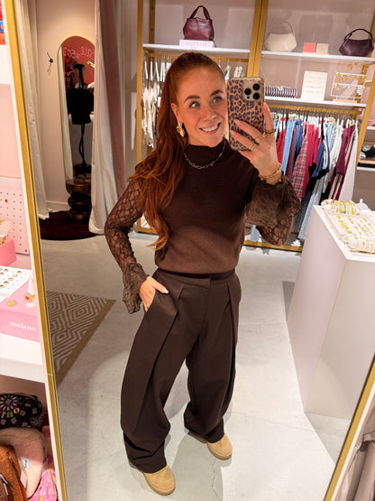 Spencer top brown