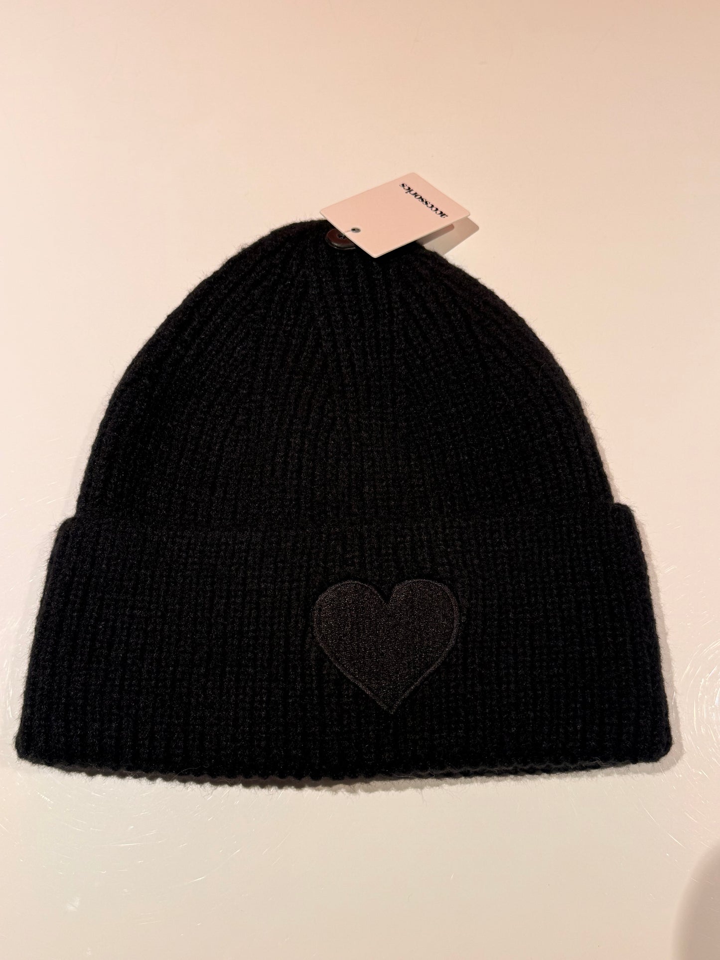 Heart beanie