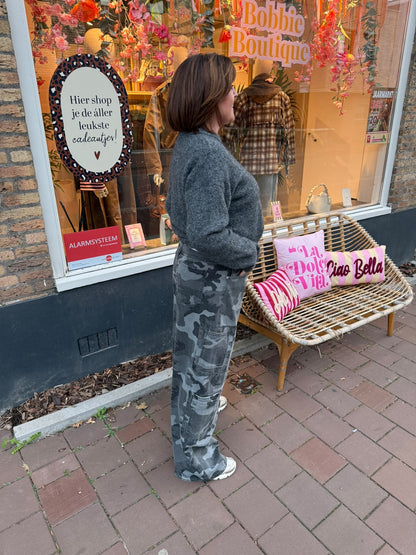 Army cargo pants grey
