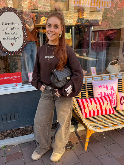 Ballon jeans brown