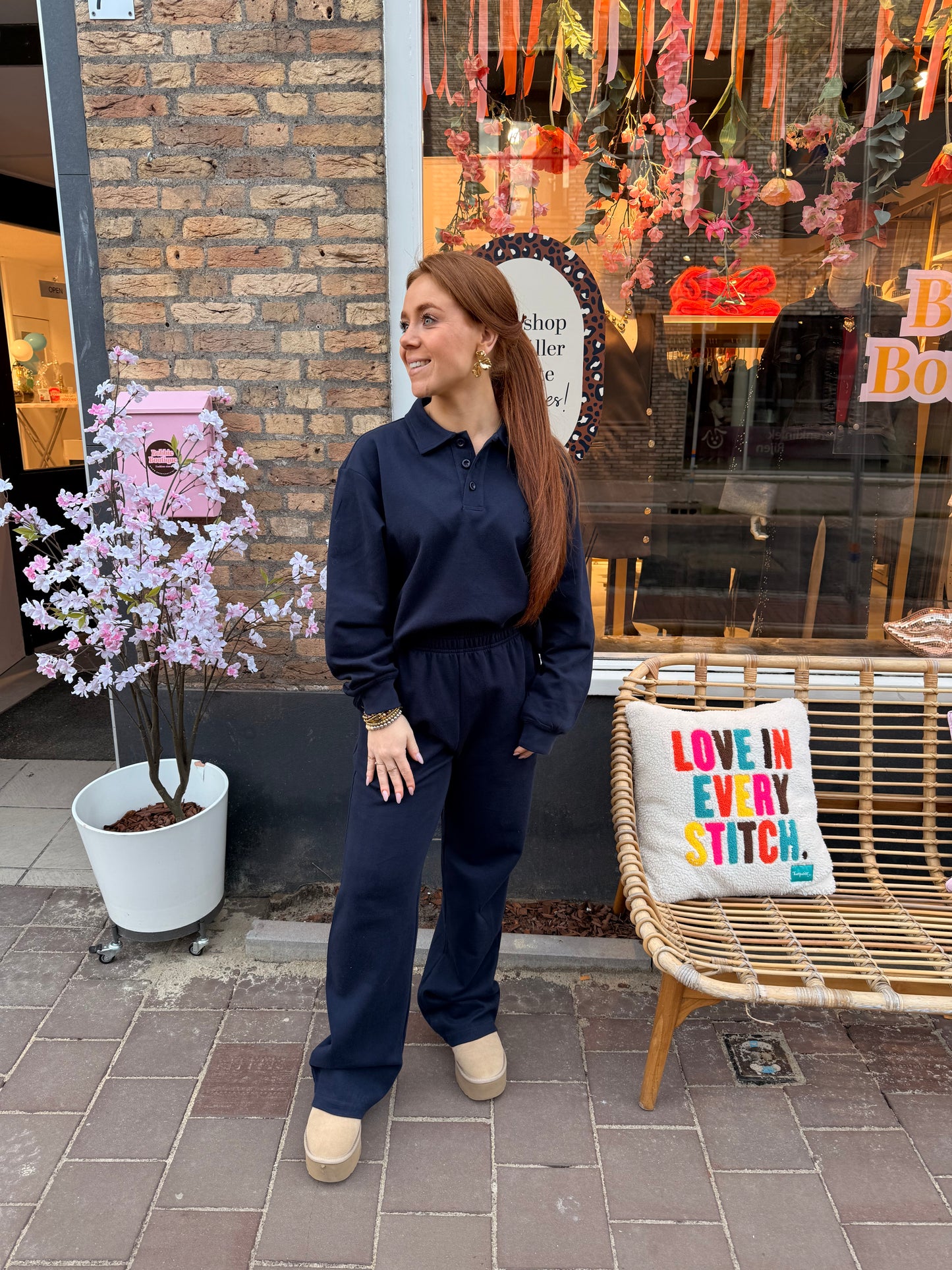 Redefined polo sweater