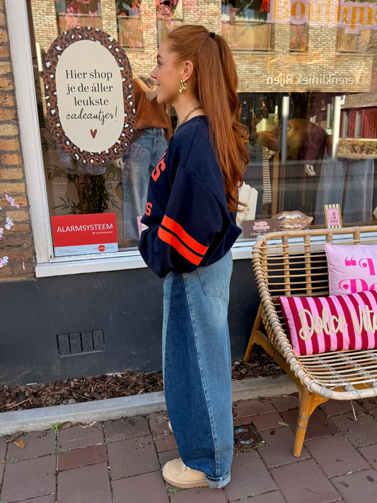 Paris sweater navy