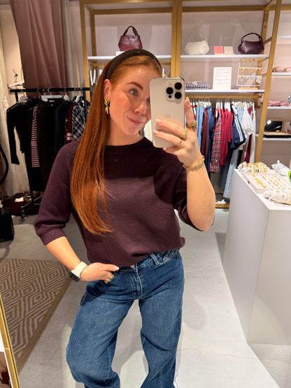 Basic top plum