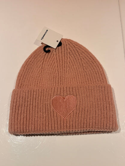 Heart beanie