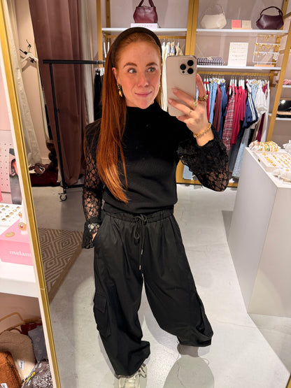 Spencer top zwart
