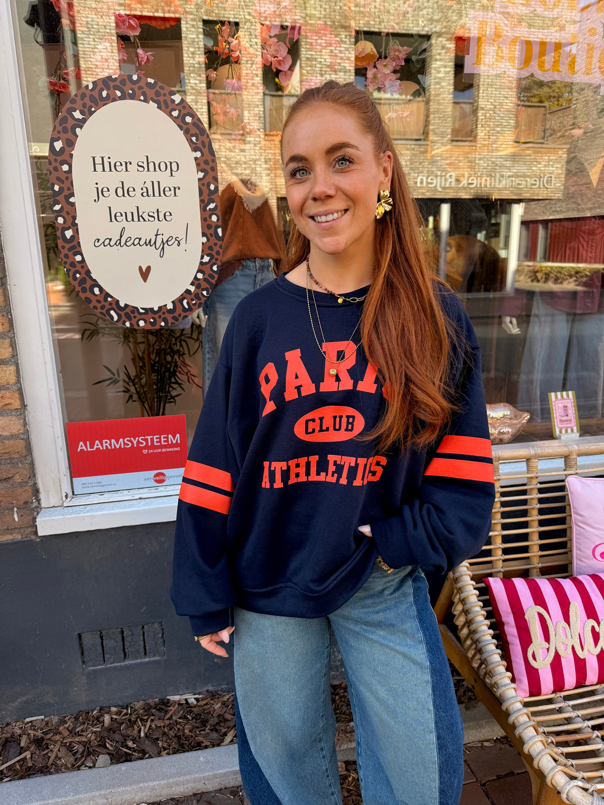 Paris sweater navy