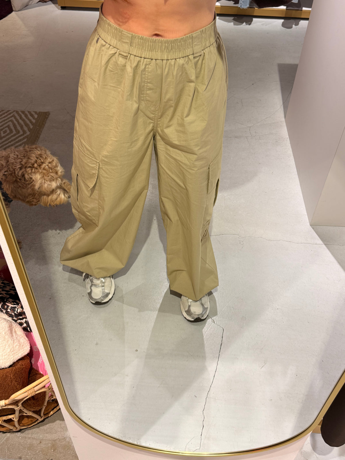 Cargo broek Diede beige