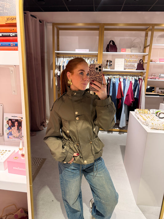 Trenchcoat army green
