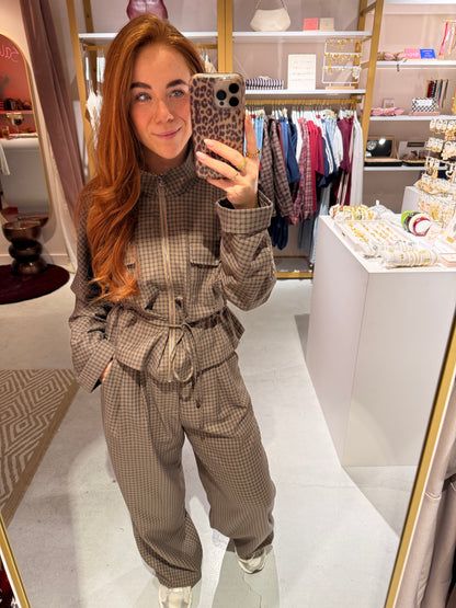 Check jacket Daphne