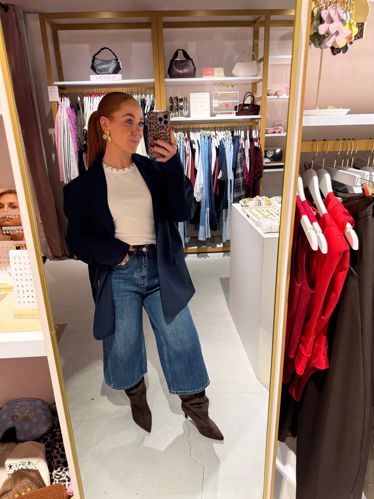 Culotte dark jeans