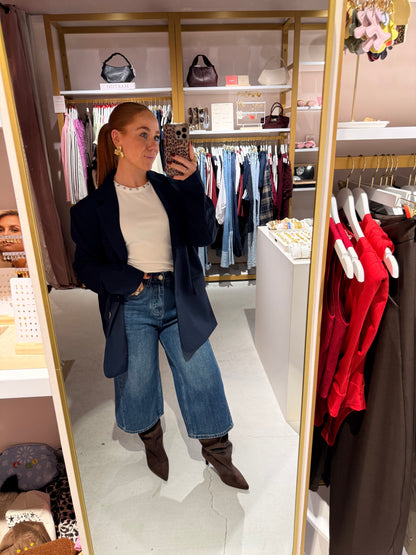 Culotte dark jeans