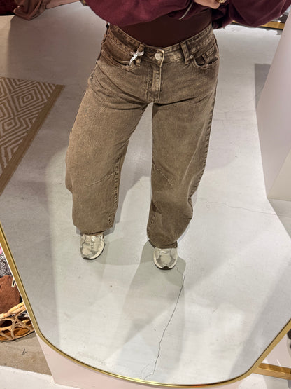 Ballon jeans brown