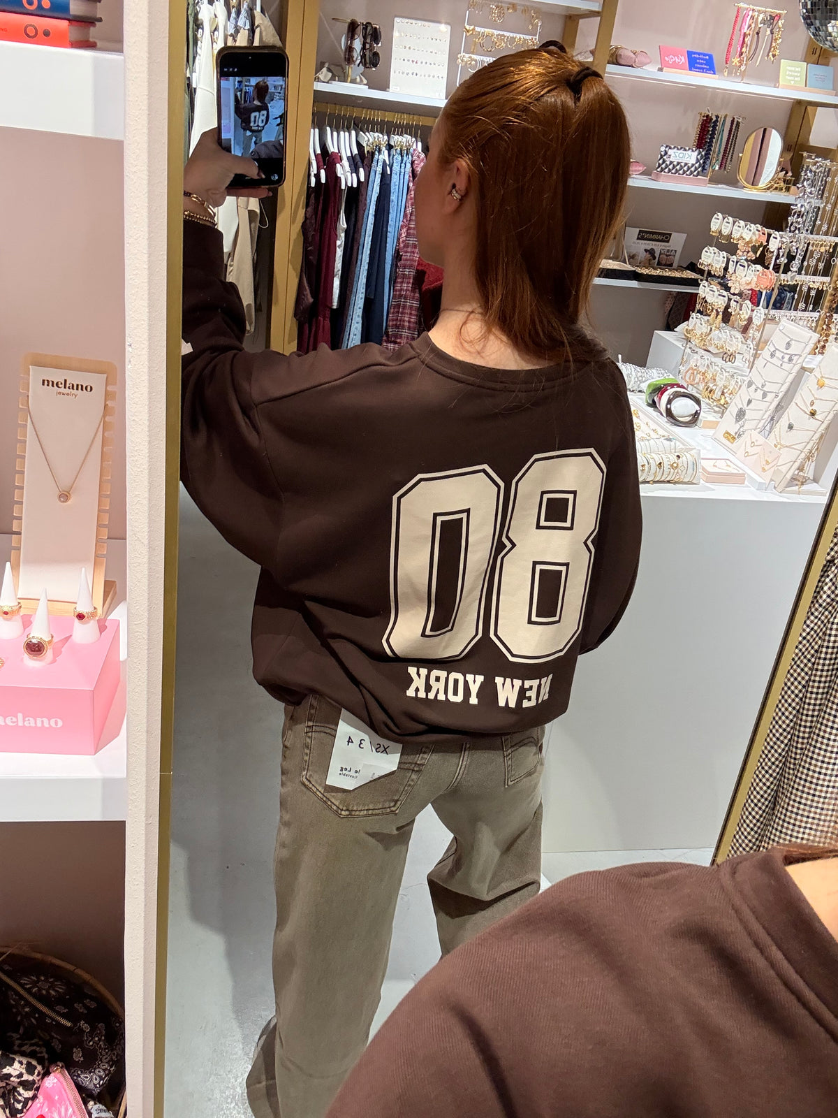 Sweater New York brown