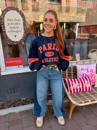 Paris sweater navy