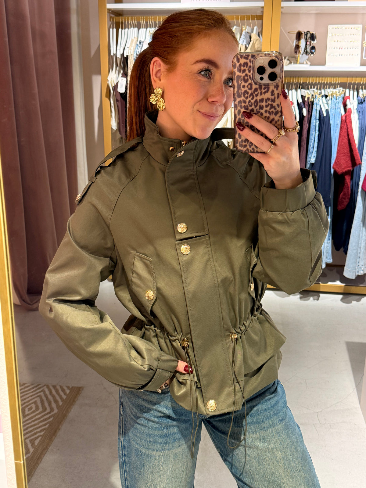 Trenchcoat army green