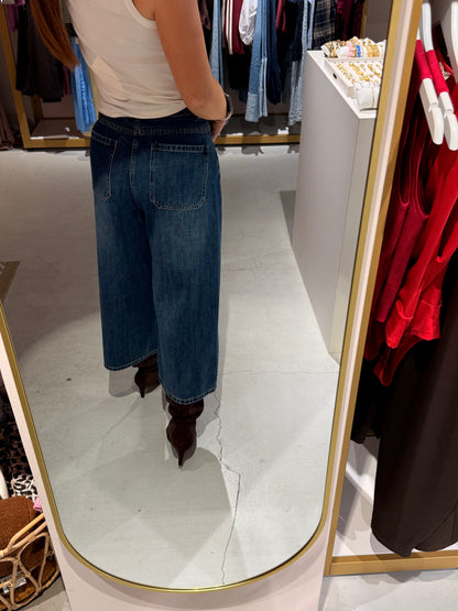 Culotte dark jeans
