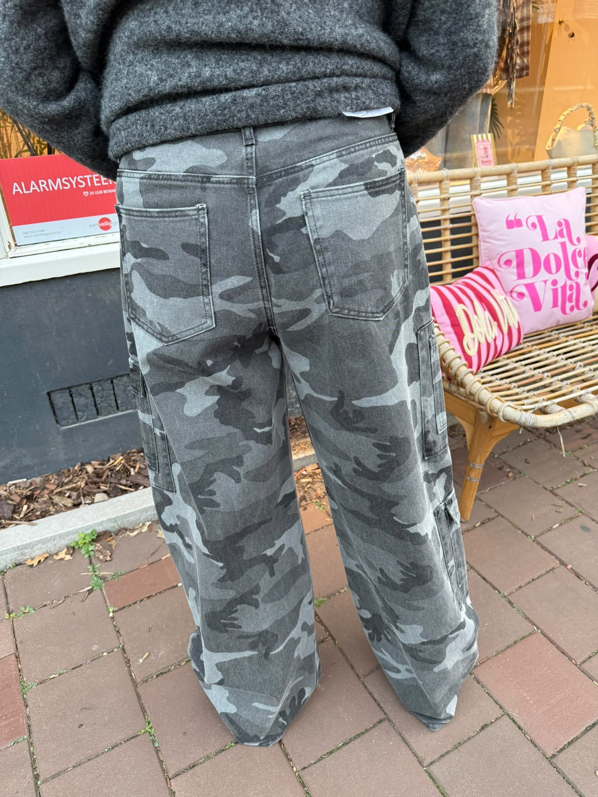 Army cargo pants grey